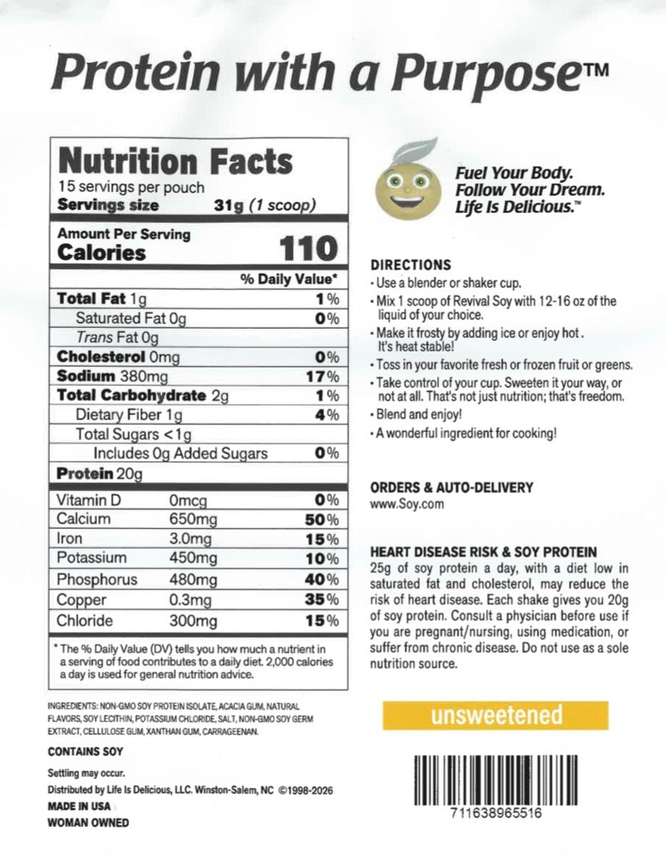 Vanilla Pleasure 20g Soy Protein Shake